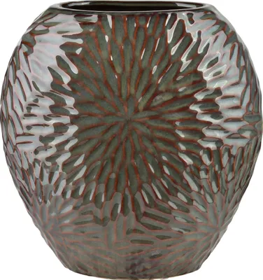 Image de Vase en céramique Yarine YARINE 25 x 12 x 26 cm Violet 1 pièce