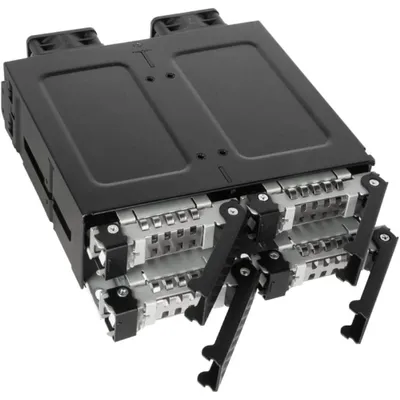 Immagine prodotto di ICY Dock ToughArmor MB699VP-B V3 - Alloggiamento per unità di archiviazione - 2,5" (6,4 cm) - PCIe 4.0 - U.2, U.3 - nero - per