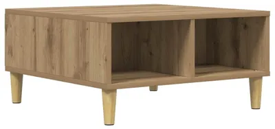 Obrázek produktu pro vidaXL Konferenční stolek Artisan dub 60x60x30 cm materiál na bázi dřeva
