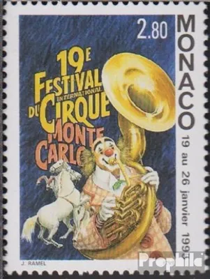 Produktbild von Briefmarken Monaco 1995 Mi 2214 (kompl.Ausg.) postfrisch Zirkusfestival