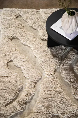 Produktbild von Venture Home Teppich Trondheim x Josefin Lustig Beige