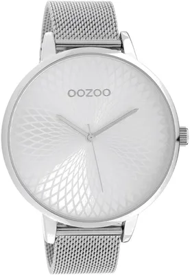 Produktbild von Oozoo Damenuhr C10550 Edelstahl Milanaiseband Mandala Zifferblatt 48mm Durchmesser