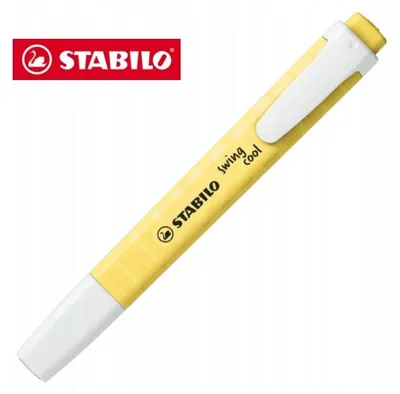 Produktbild von STABILO Textmarker Swing Cool Pastel Gelb