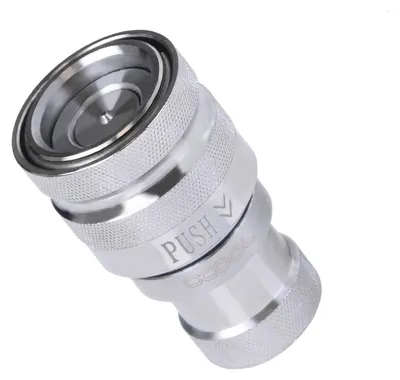 Obrázek produktu pro Alphacool 17456, Spojka, Mosaz, Stříbrná, 1/4", 42 mm, 2,4 cm