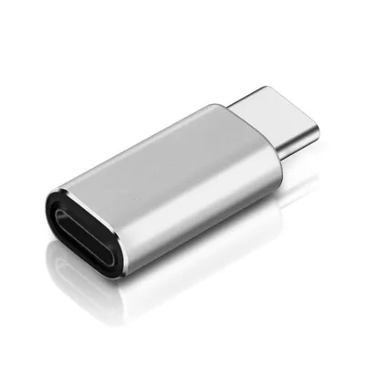 Produktbild von Avizar, Audio- und Ladeadapter von Lightning auf USB-C, Silber