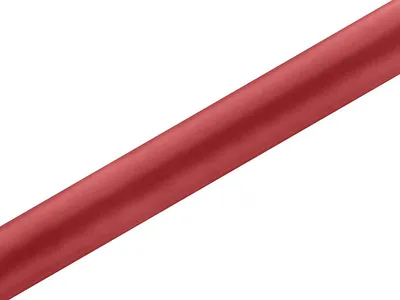 Obrázok produktu pre Satén v rolke červený, 0,36x9m Party Deco
