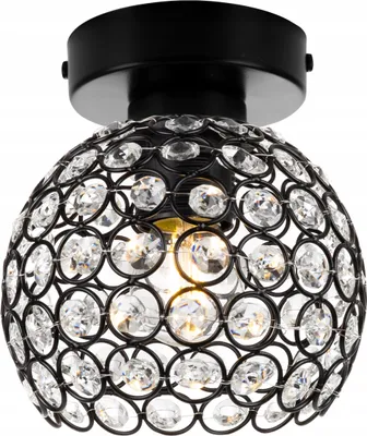 Immagine prodotto di Lampadario Loft Con Sfera Di Cristallo A Led