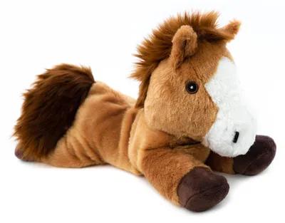 Produktbild von Habibi Warme/Mikrowelle warmendes Stofftier - Pferd - 35 cm - Kernelbeutel