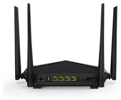 Immagine prodotto di Tenda V1200 Router Wi-Fi Dual Band AC1200 VDSL2 3 Porte LAN Nero