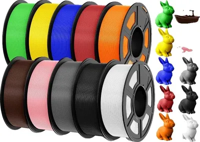 Obrázok produktu pre filament pre 3D tlačiarne, materiál PETG, vysokorýchlostná tlač, PETG 10MIX02