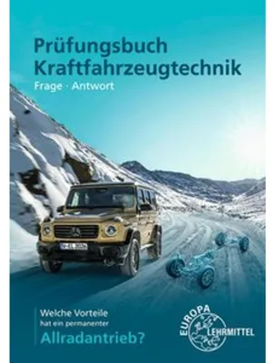 Produktbild von Prüfungsbuch Kraftfahrzeugtechnik