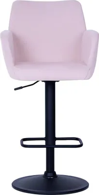 Produktbild von Hocker Bar Rosa Stilvoll Barhocker Stuhl Designer Metall Esszimmerstuhl Neu
