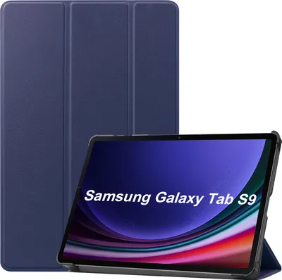 Image de Housse de protection pour Samsung Tab S9 2023 SM-X710 SM-X716 11 pouces Slim Case Etui avec fonction stand et fonction auto sleep/wake