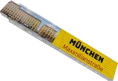 Produktbild von streetline München Maximilianstraße Meterstab aus Holz