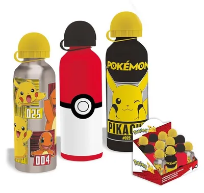 Productafbeelding van Pokémon - Drinkfles 500 ml, verkrijgbaar in 3 verschillende designs