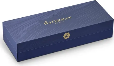 Produktbild von WATERMAN Kugelschreiber Carene Lack Schwarz M Blau Geschenkbox