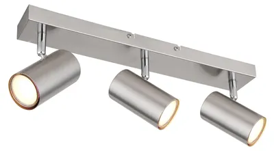 Produktbild von GLOBO 57911-3, Nickel, Metall, IP20, I, GU10, 35 W