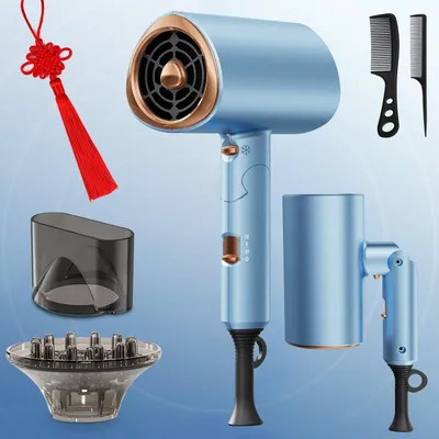 Produktbild von 2026 Föhn Ionen Haartrockner 2000W Faltbar Schnelltrocknend Salon Diffusor