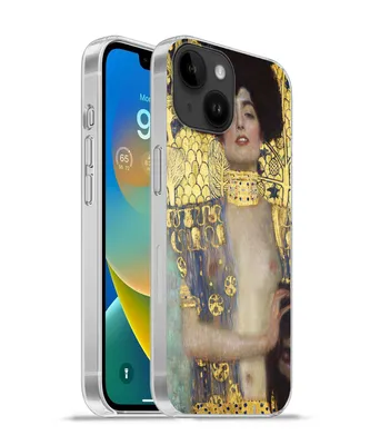 Produktbild von MuchoWow® Handyhülle Schutzhülle Hülle für Apple iPhone 14 - Softcase Judith - Gustav Klimt Silikon Softcase Handy Hülle - Mobiltelefonhülle