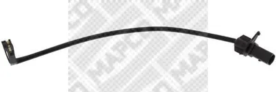 Produktbild von MAPCO 56824 Warnkontakt Bremsbelagverschleiß 281mm für AUDI A4 B9 Avant (8W5, 8WD) A6 Avant (4A5, C8) A5 Sportback (F5A) Q5 (FYB) A4 B9 Limousine