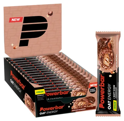 Produktbild von Powerbar Oat Energy Cacao Almond 15x50g veganer Haferriegel
