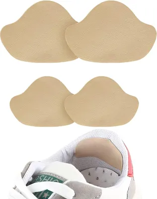 Imagen del producto de Kit de reparación de tacones, 4 unidades, color amarillo, autoadhesivo, para tacones de zapatos
