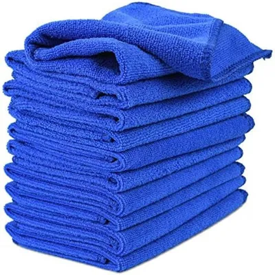 Productafbeelding van PromoHome® Microvezel reinigingsdoeken, 30x30 cm – 10 stuks. Zeer absorberende doeken