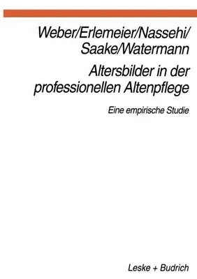 Obrázek produktu pro Altersbilder in der professionellen Altenpflege