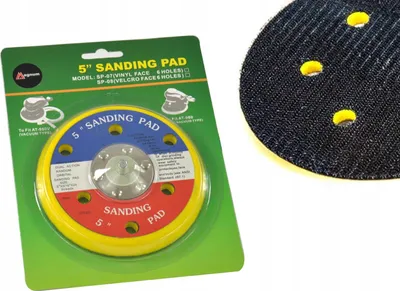 Immagine prodotto di Disco abrasivo a velcro per smerigliatrice pneumatica 125 mm
