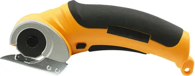 Image de Ciseaux électriques - Cutter rotatif sans fil - 4,2 V - 300 tr/min - Batterie 2000 mAh - Pour carton et moquette - Portable - Universel