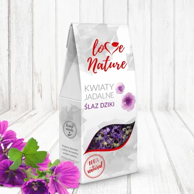 Zdjęcie produktu dla Ślaz dziki kwiat 15g LOVE NATURE