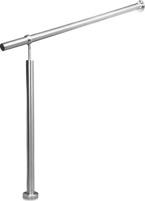 Produktbild von Jopassy Edelstahl Handlauf Geländer Eingangsgeländer Aufmontage Wandhandlauf pflegeleicht Treppengeländer für Innen/Außen 150cm