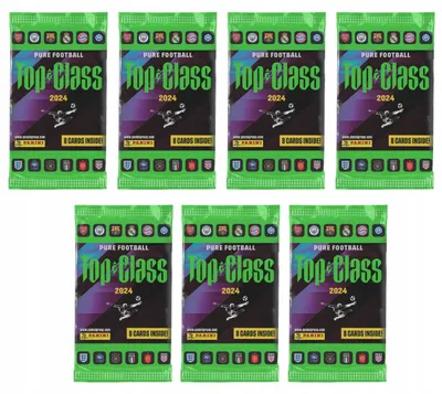 Produktbild von PANINI TOP CLASS 2024 Football Cards – Set of 56 Cards, 6+1 FREE packs