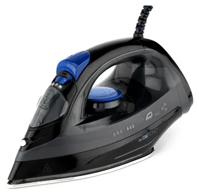 Productafbeelding van Clatronic® stoomstrijkijzer met speciale roestvrijstalen zoolplaat | 1800 W | 150 ml reservoir | snelle opwarmtijd | stoomstrijkijzer met druppelstop en antikalk | DB 3703