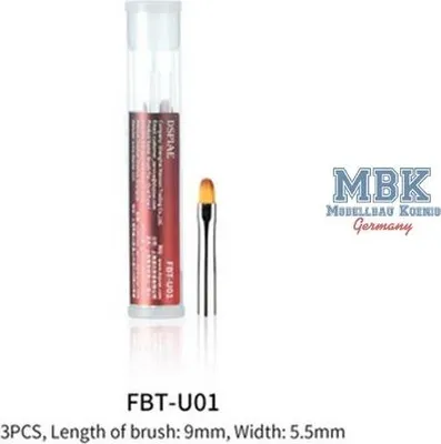 Productafbeelding van DSPIAE DSP-FBT-U01 DSPIAE Verfspuitmondstukken / Pinselpunten (3 stuks)