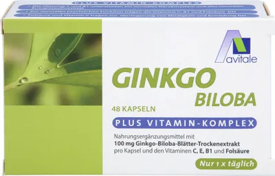 Obrázok produktu pre Ginkgo Biloba Kapsule, 48 kapsúl KAP