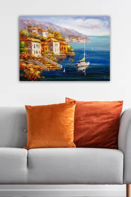 Produktbild von Wallity, 613288025- TCR2122, Bunt, Leinwandbilder, 50 x 70 cm, 100% Leinwand