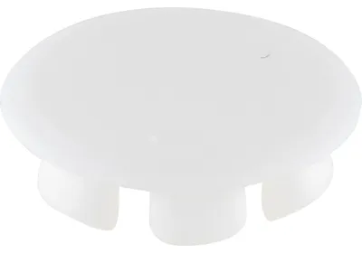 Image de Capuchon CAMAR pour crochet de suspension d'armoire 817, alésage ø 10 mm, plastique blanc