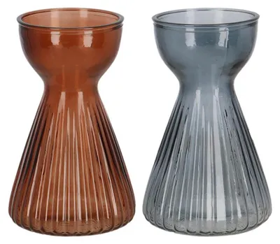 Image de Esschert Design Vase à bulbes Esschert Amaryllis nervuré