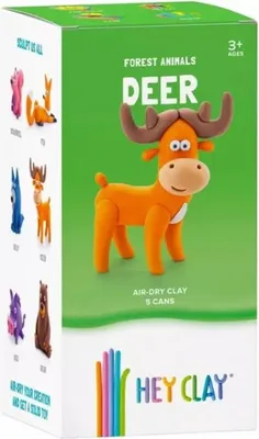 Produktbild von TM TOYS Hey Clay Hirschtiere 3er-Pack HCL30106