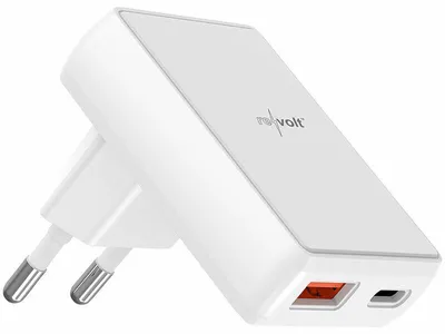 Image de Chargeur secteur plat USB-A / USB-C 30 W