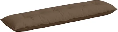 Produktbild von vidaXL Rückenkissen Braun 180 x 19 x 50 cm Stoff