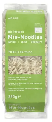 MAKARON (ORKISZOWY) NOODLE INSTANT BIO 250 g - ALB-GOLD