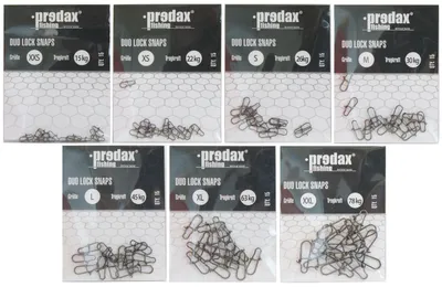 Produktbild von Predax Duo Lock Snap - 15 Snaps , Größe/Tragkraft:Gr. XS / 22kg