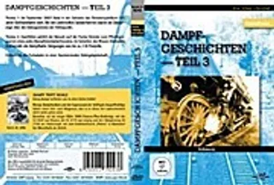 Produktbild von Dampfgeschichten. Tl.3, DVD