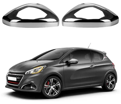 Image de Solidchoice - Cache-rétroviseurs pour Peugeot 208 et 2008, 1 paire