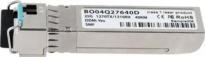 Produktbild von BlueOptics Bidi SFP28 Transceiver 25GBASE-BX-U 40KM