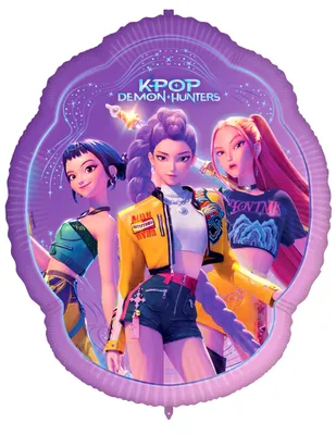 Produktbild von Folienballon K-POP Demon Hunters KPop