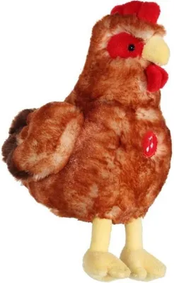 Immagine prodotto di Peluche GIPSY TOYS: gallina rossa con suoni - 22 cm