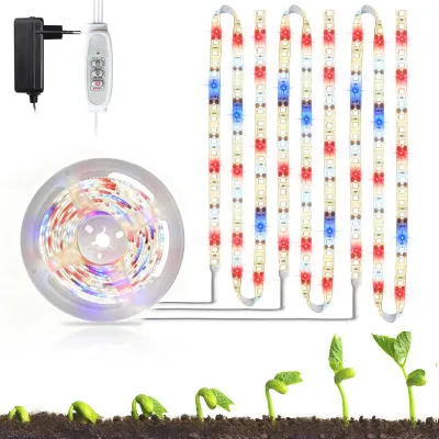 Obrázok produktu pre LED pásiky na pestovanie izbových rastlín, svetlo s plným spektrom na podporu rastu rastlín